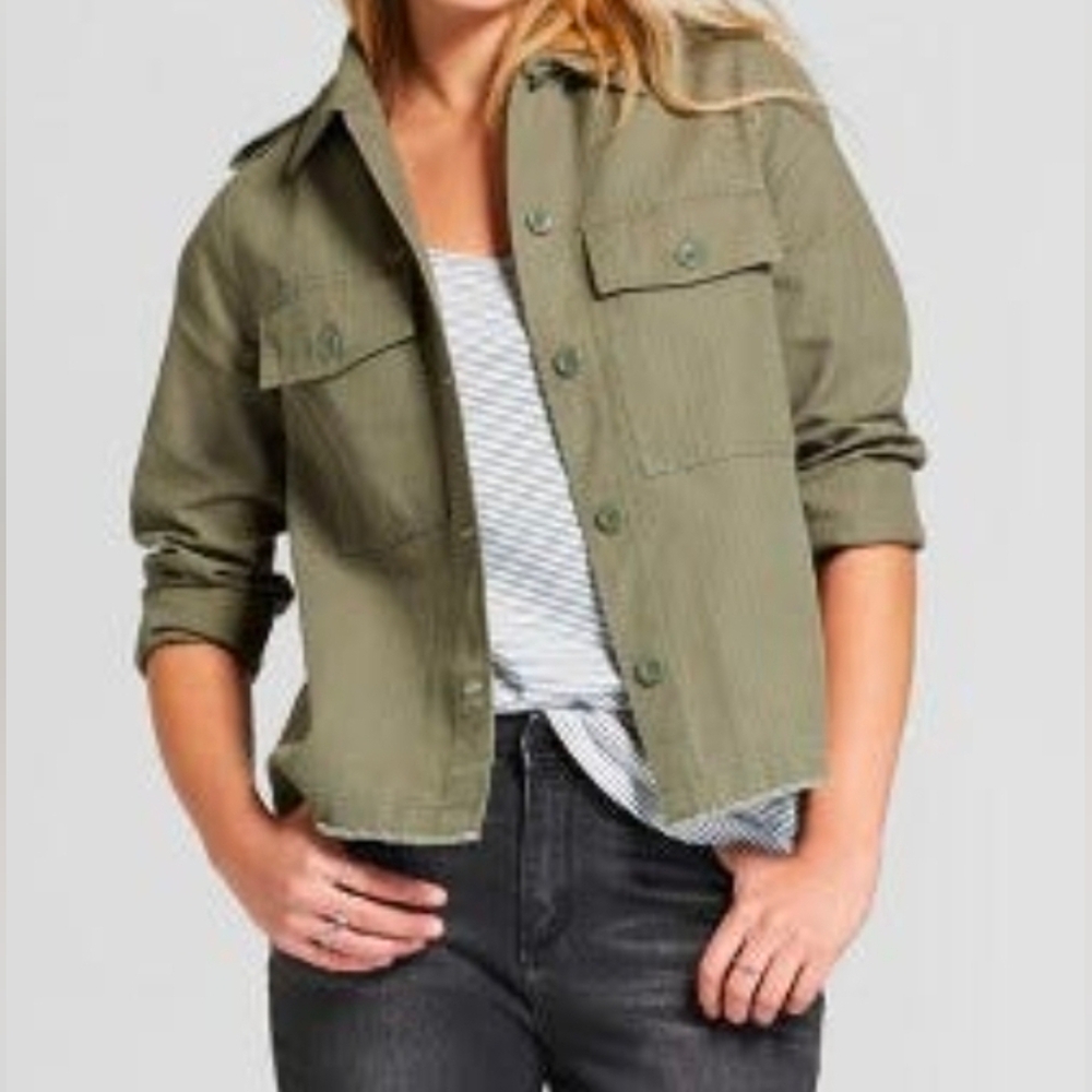 Universal Threads Olive Green Women's Jacket, Size XXL